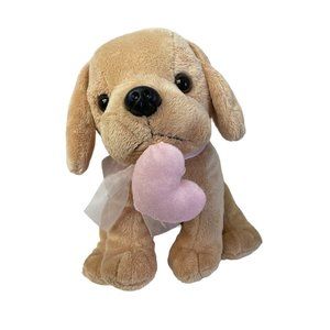 Playful Plush Plush‎ Stuff Brown Animal Soft Toy 9 1/2"